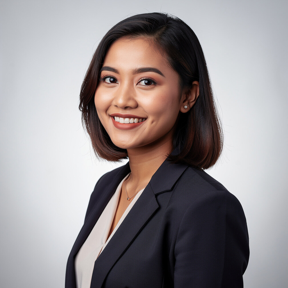 Malay Singaporean female client success manager smiling